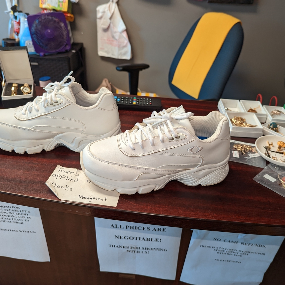 Apex White Athletic Shoes for Women - Picture 2 of 5